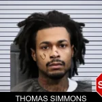Thomas Simmons mugshot