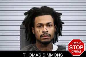 Thomas Simmons mugshot
