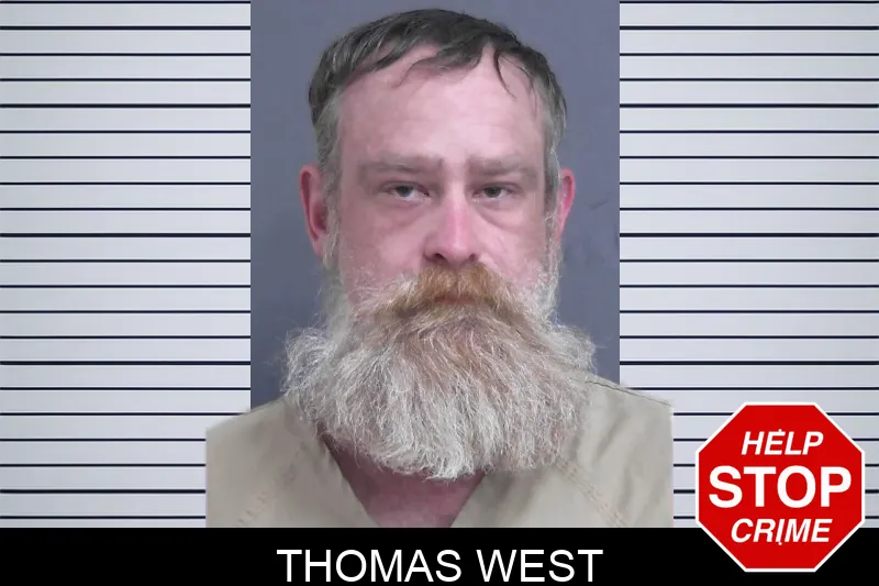 Thomas West mugshot