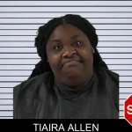 Tiaira Allen mugshot
