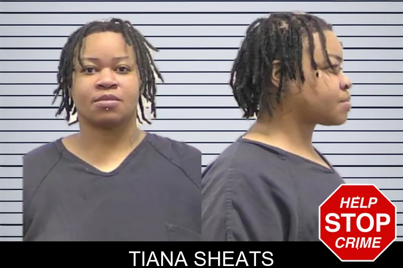 Tiana Sheats mugshot