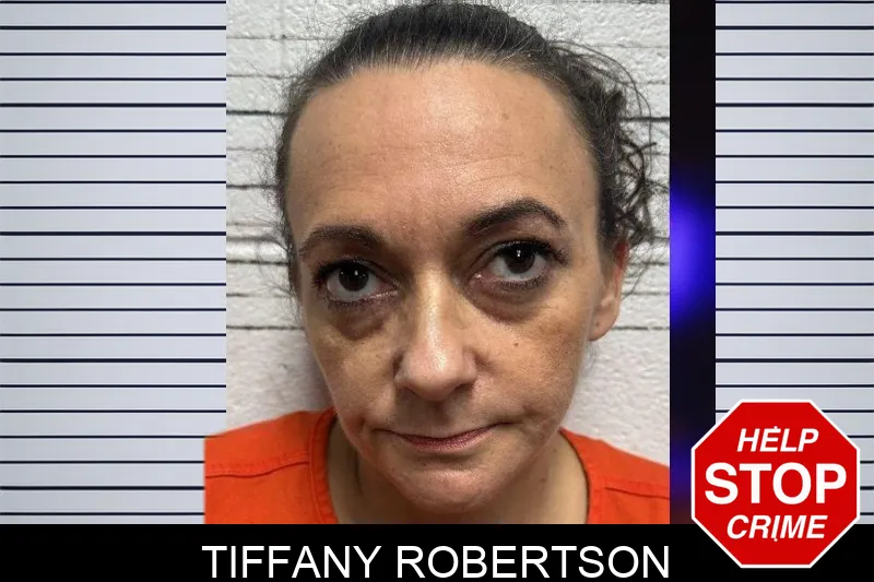 Tiffany Robertson mugshot