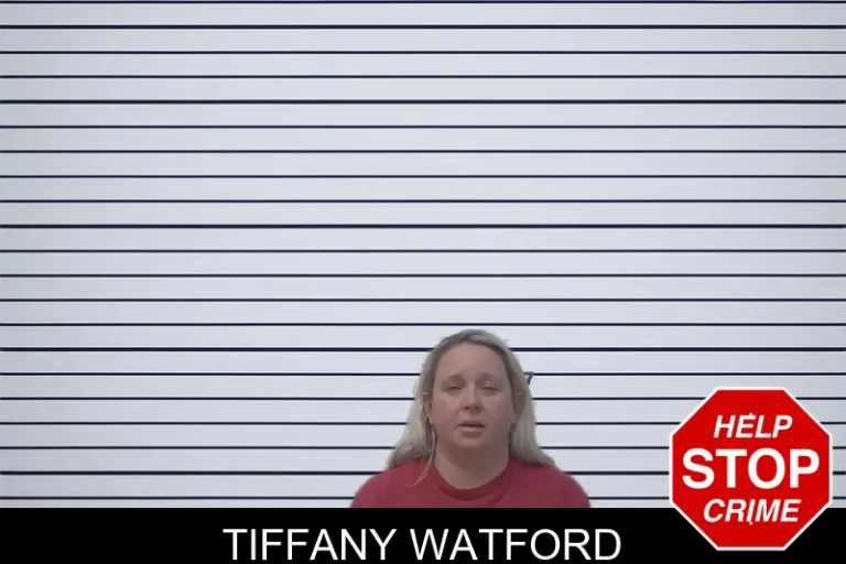 Tiffany Watford mugshot – Irwin County , Georgia Tiffany Watford