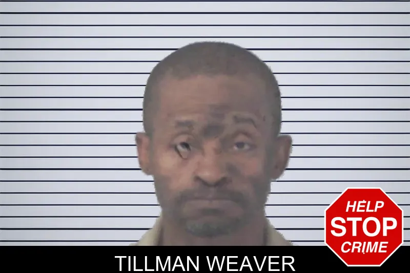Tillman Weaver mugshot