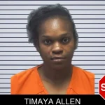 Timaya Allen mugshot