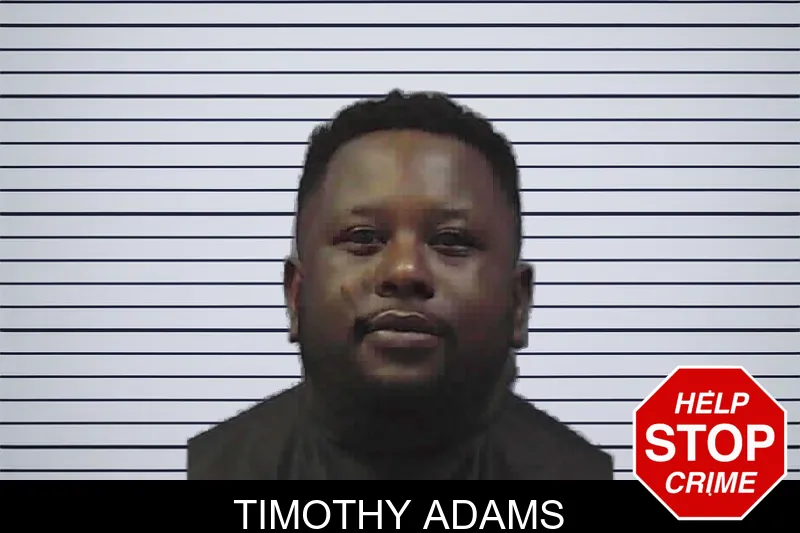 Timothy Adams mugshot