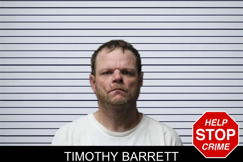 Timothy Barrett mugshot