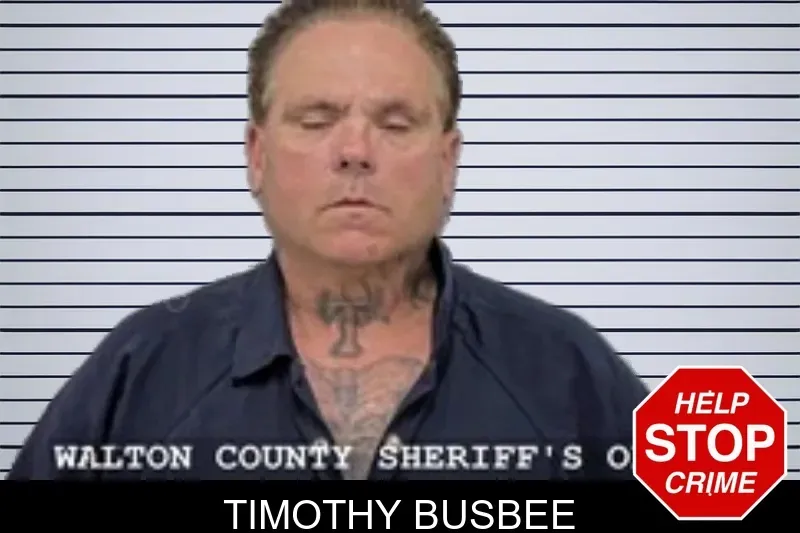 Timothy Busbee mugshot