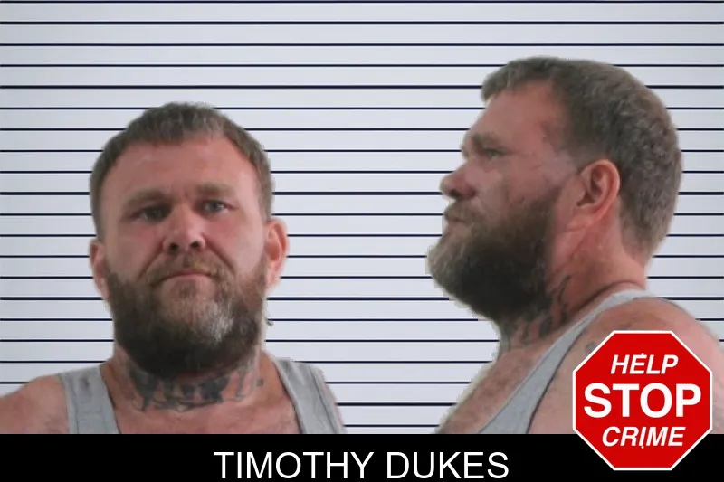 Timothy Dukes mugshot