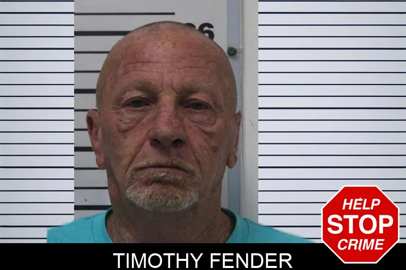 Timothy Fender mugshot