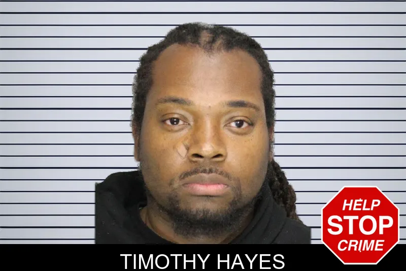 Timothy Hayes mugshot