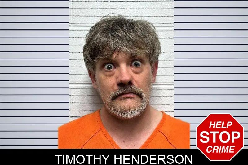 Timothy Henderson mugshot