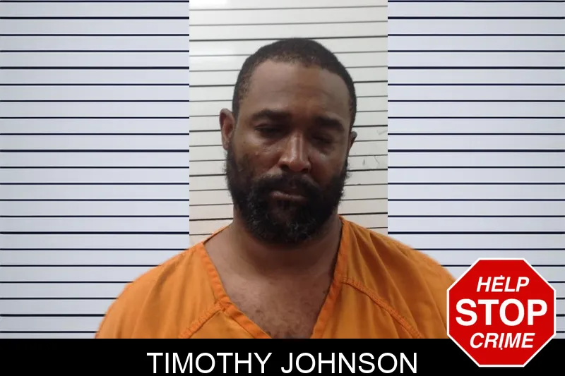 Timothy Johnson mugshot