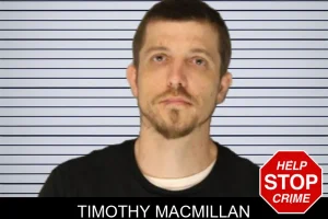 Timothy MacMillan mugshot