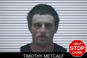 Timothy Metcalf mugshot
