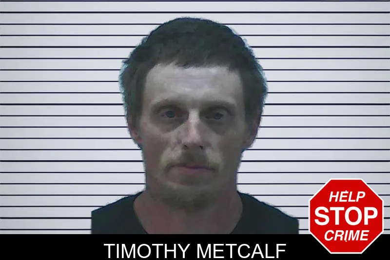Timothy Metcalf mugshot