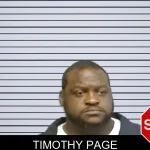 Timothy Page mugshot