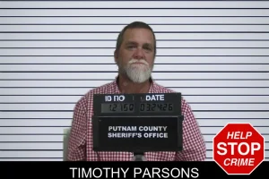 Timothy Parsons mugshot