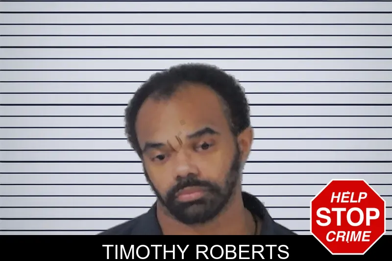 Timothy Roberts mugshot