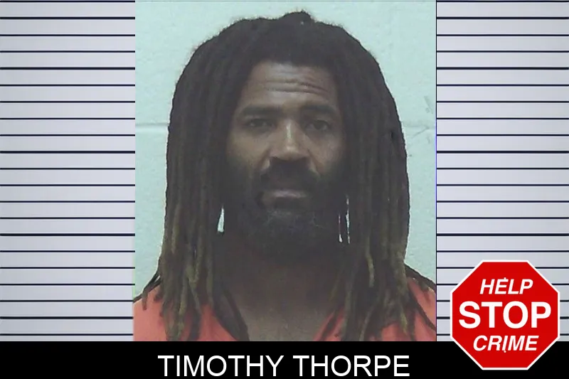 Timothy Thorpe mugshot