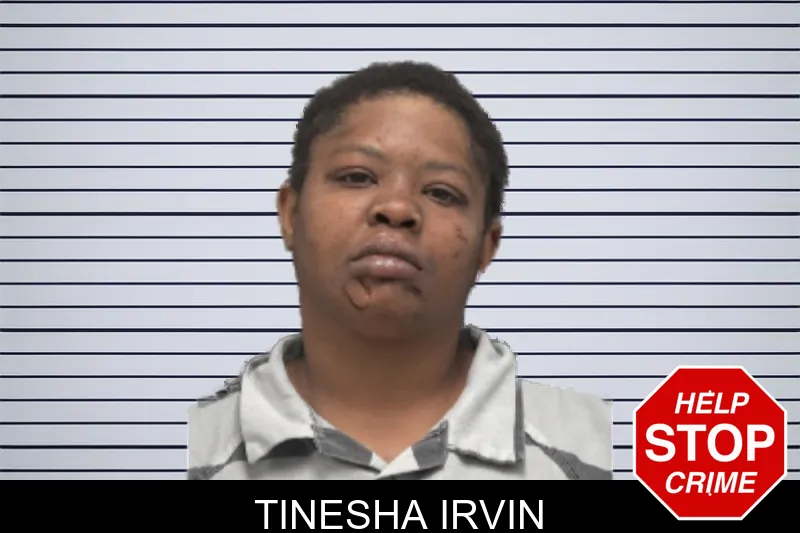 Tinesha Irvin mugshot