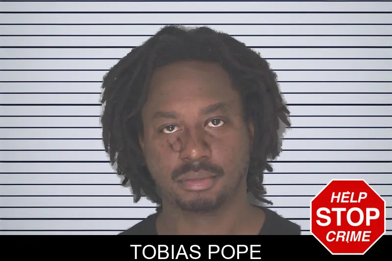 Tobias Pope mugshot