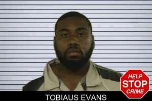 Tobiaus Evans mugshot