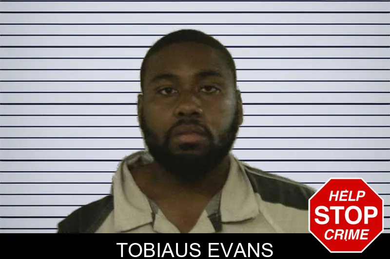 Tobiaus Evans mugshot