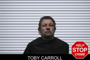 Toby Carroll mugshot
