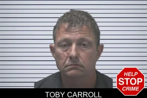 Toby Carroll mugshot