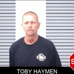 Toby Haymen mugshot