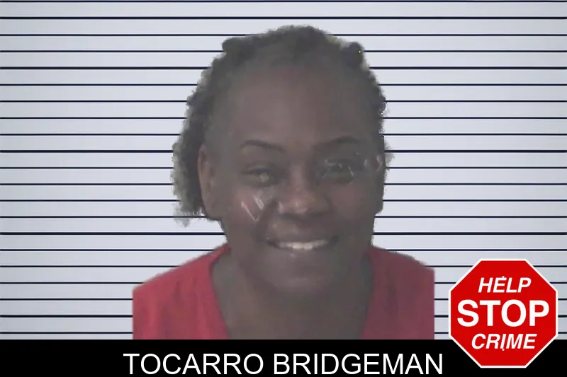Tocarro Bridgeman mugshot