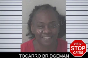 Tocarro Bridgeman mugshot