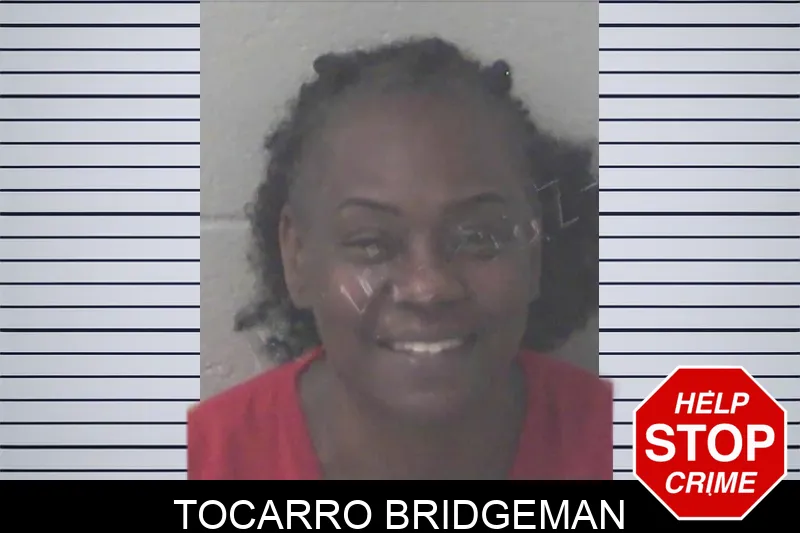 Tocarro Bridgeman mugshot