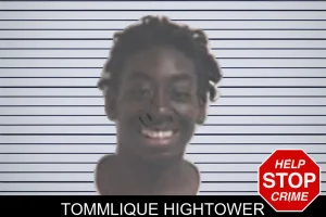 Tommlique Hightower mugshot