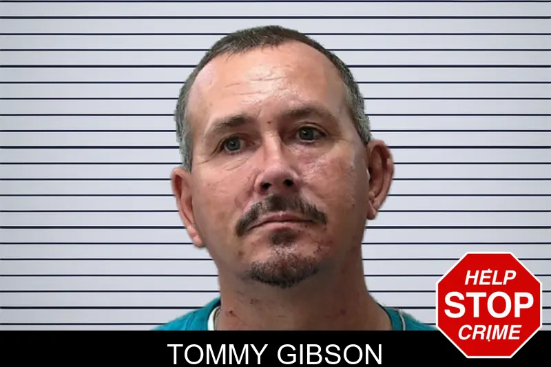 Tommy Gibson mugshot