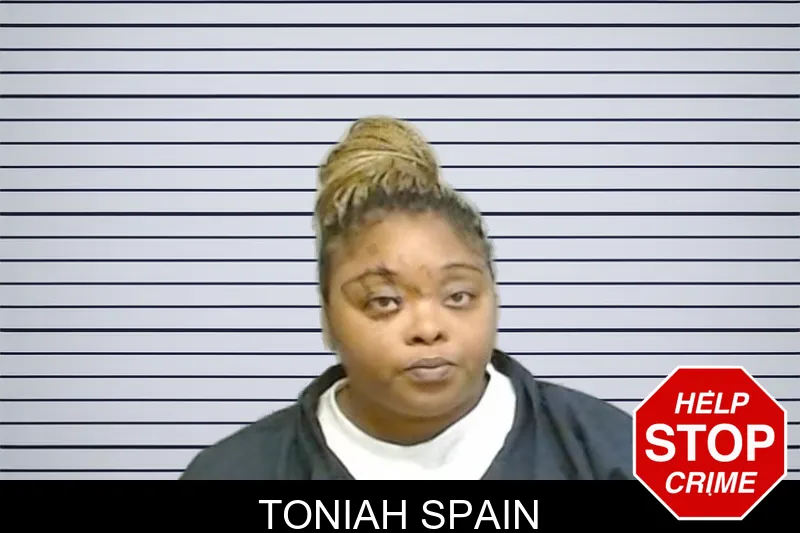 Toniah Spain mugshot