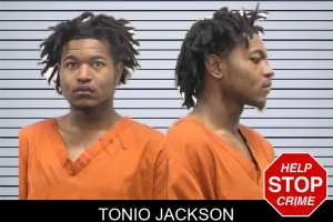 Tonio Jackson mugshot
