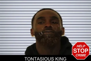 Tontasious King mugshot