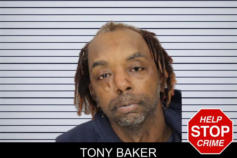 Tony Baker mugshot