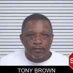 Tony Brown mugshot