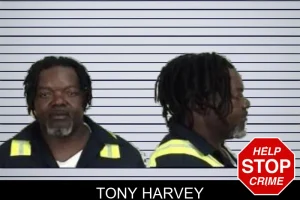 Tony Harvey mugshot