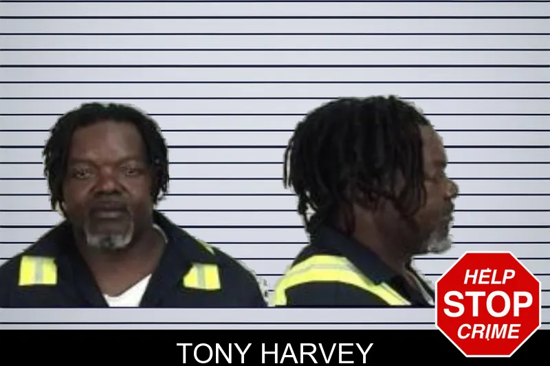 Tony Harvey mugshot
