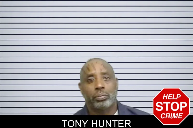 Tony Hunter mugshot
