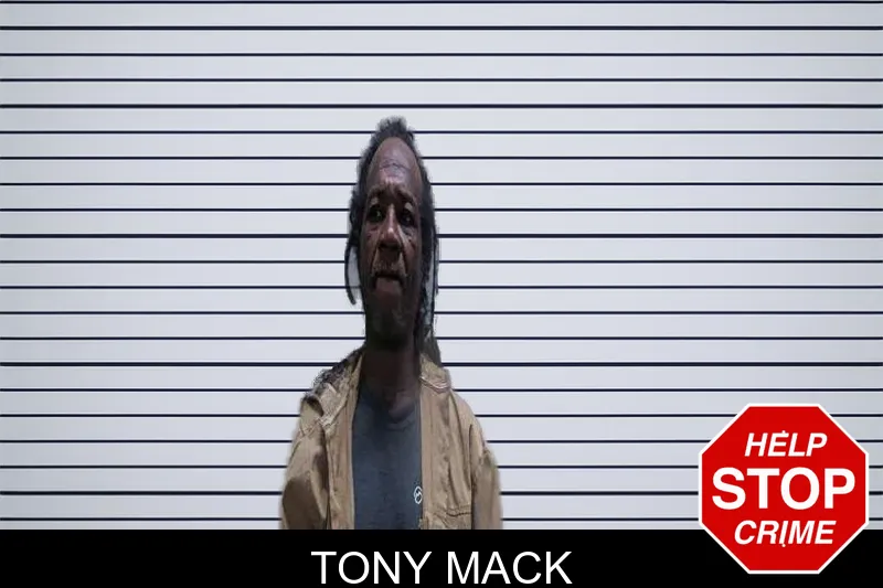Tony Mack mugshot
