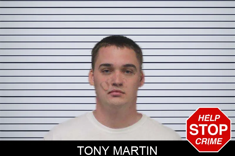 Tony Martin mugshot