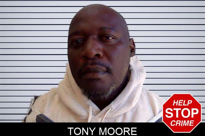 Tony Moore mugshot