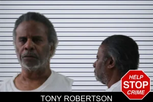 Tony Robertson mugshot