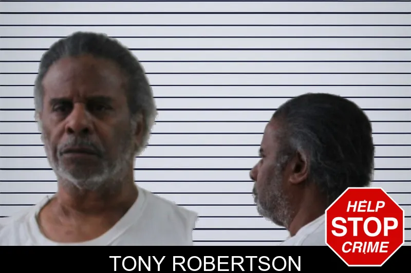 Tony Robertson mugshot