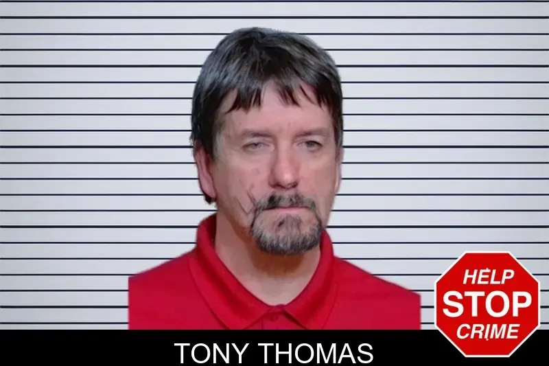 Tony Thomas mugshot